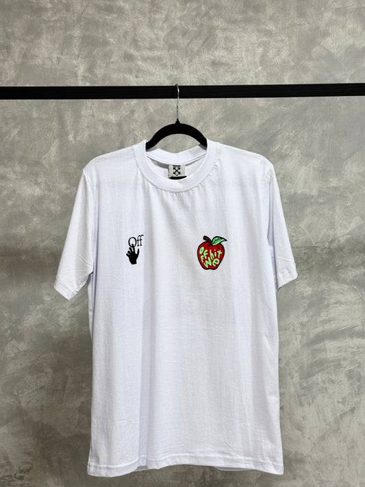 Camiseta Off Withe Apple