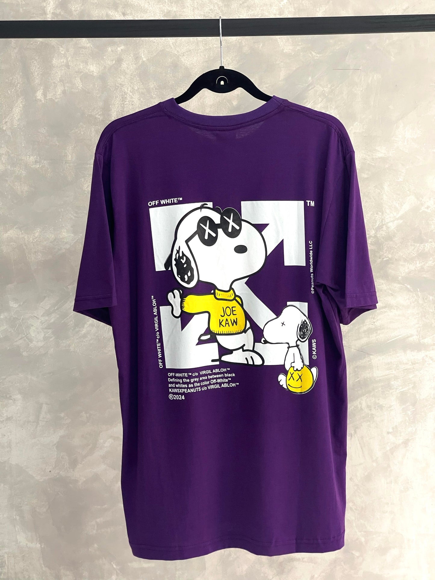 Camiseta Off White Snoopy
