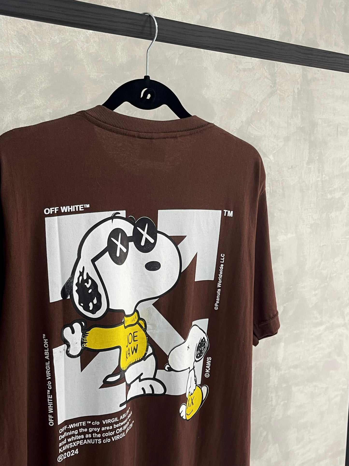 Camiseta Off White Snoopy