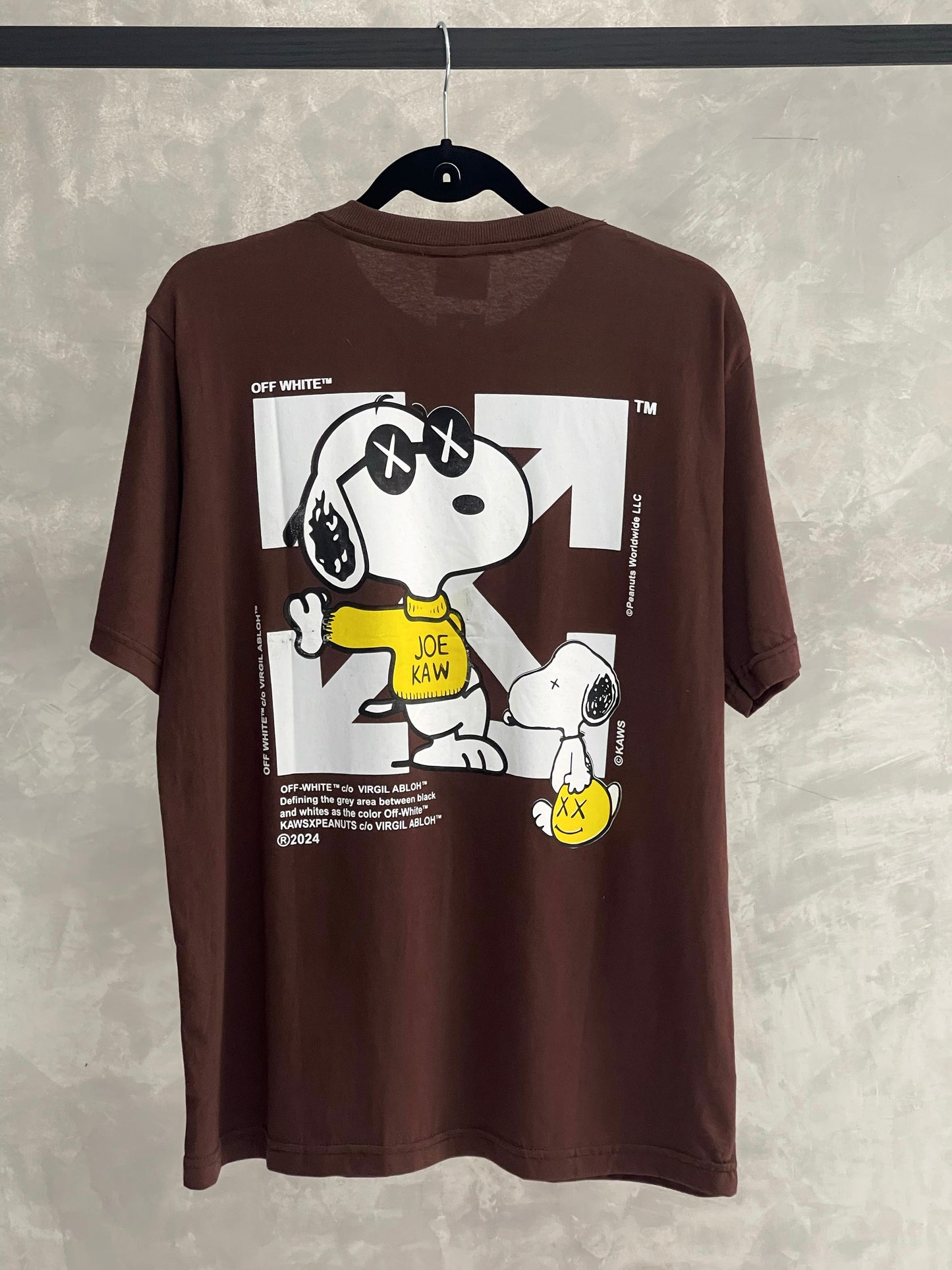 Camiseta Off White Snoopy